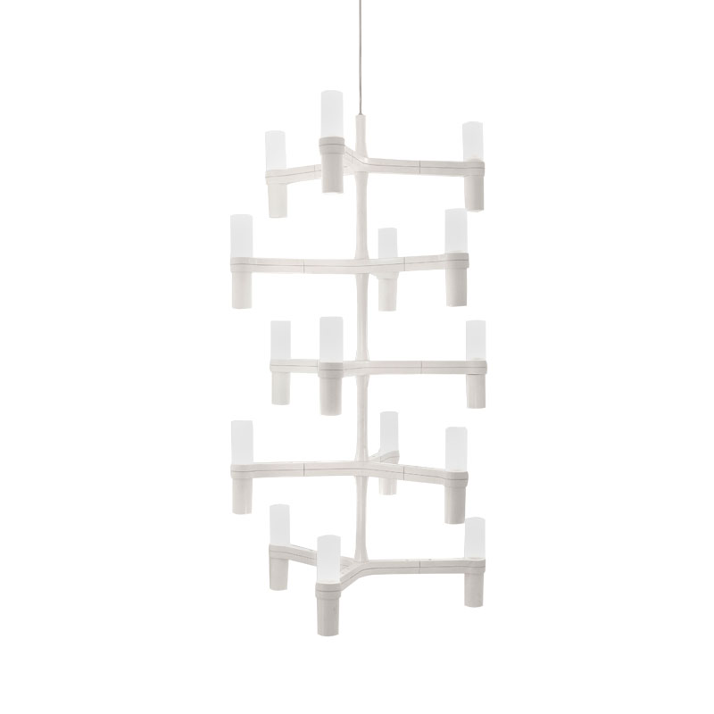 Nemo Lighting Crown Multi Chandelier by Jehs + Laub Olson and Baker - Designer & Contemporary Sofas, Furniture - Olson and Baker showcases original designs from authentic, designer brands. Buy contemporary furniture, lighting, storage, sofas & chairs at Olson + Baker.