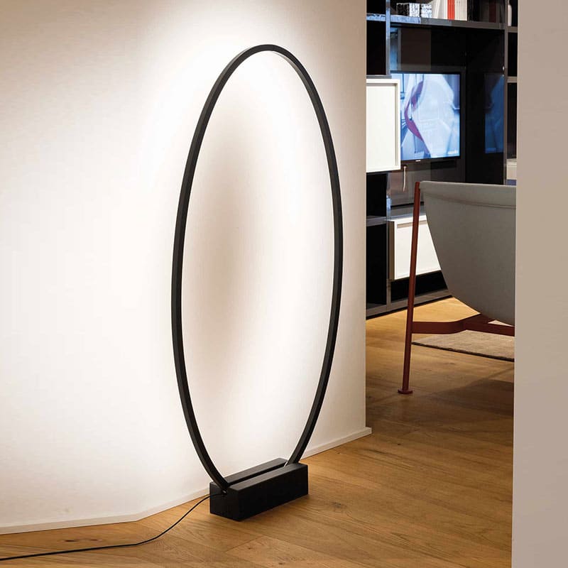 Nemo Ellisse Wall Lamp by Federico Palazzari life 2 Olson and Baker - Designer & Contemporary Sofas, Furniture - Olson and Baker showcases original designs from authentic, designer brands. Buy contemporary furniture, lighting, storage, sofas & chairs at Olson + Baker.