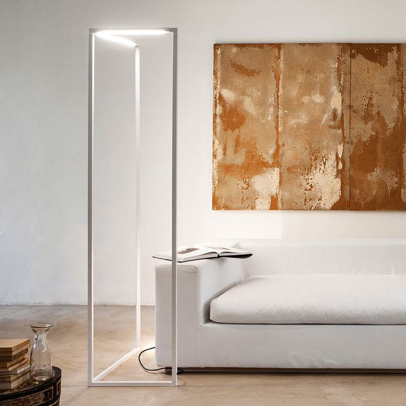 Spigolo Floor Lamp by Olson and Baker - Designer & Contemporary Sofas, Furniture - Olson and Baker showcases original designs from authentic, designer brands. Buy contemporary furniture, lighting, storage, sofas & chairs at Olson + Baker.