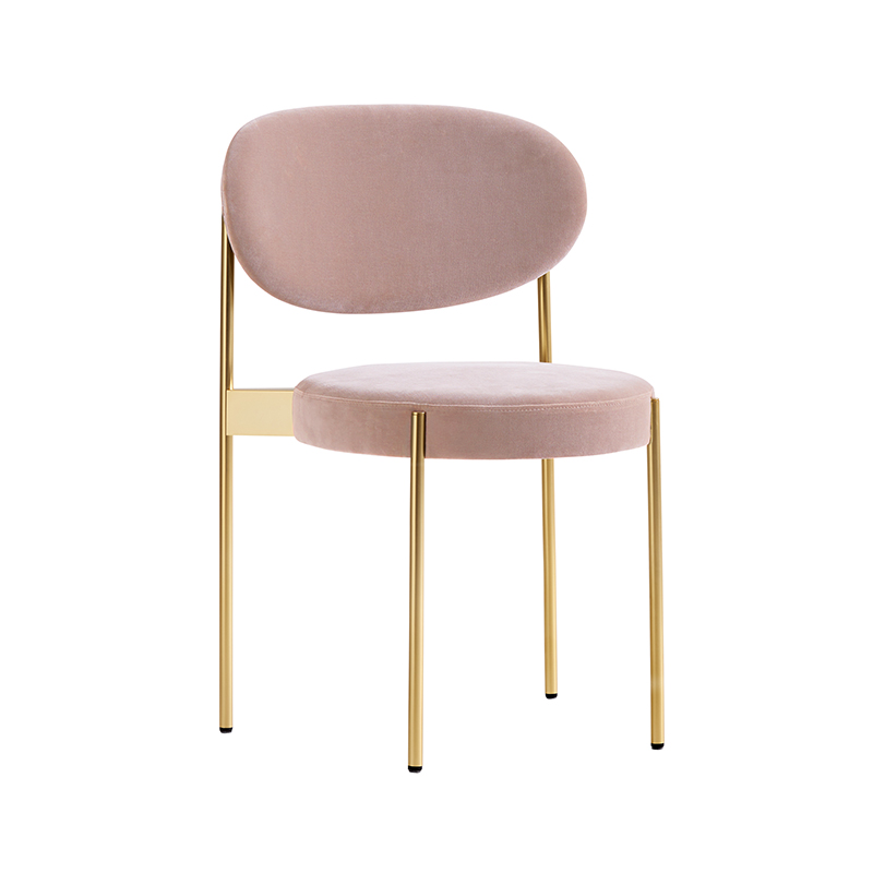 Series 430 Chair with Brass Frame by Olson and Baker - Designer & Contemporary Sofas, Furniture - Olson and Baker showcases original designs from authentic, designer brands. Buy contemporary furniture, lighting, storage, sofas & chairs at Olson + Baker.