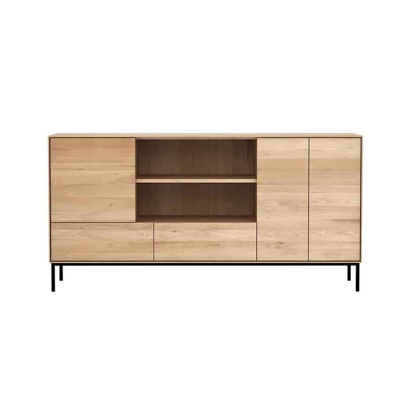 Ethnicraft Whitebird Sideboard by Constance Guisset Olson and Baker - Designer & Contemporary Sofas, Furniture - Olson and Baker showcases original designs from authentic, designer brands. Buy contemporary furniture, lighting, storage, sofas & chairs at Olson + Baker.