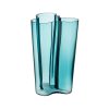 Iittala Aalto 251mm Glass Vase by Alvar Aalto Olson and Baker - Designer & Contemporary Sofas, Furniture - Olson and Baker showcases original designs from authentic, designer brands. Buy contemporary furniture, lighting, storage, sofas & chairs at Olson + Baker.