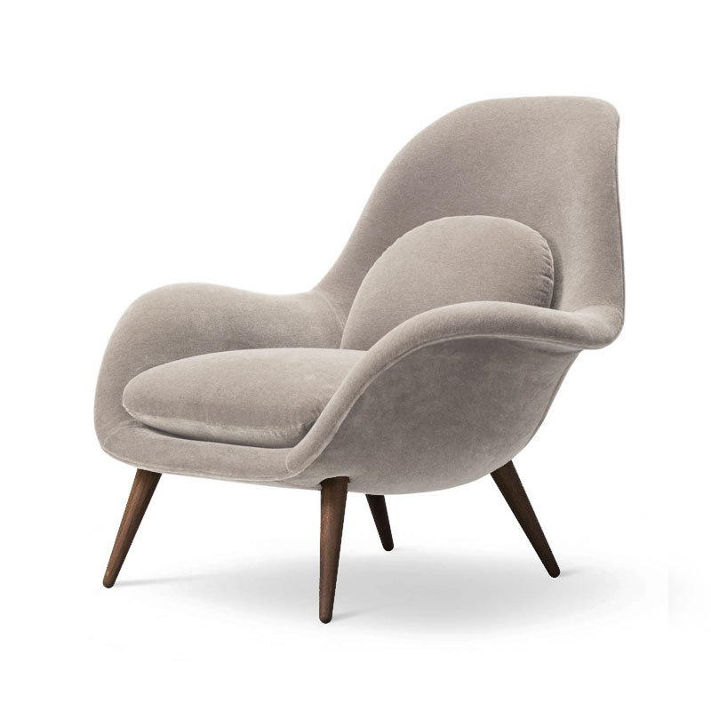Fredericia Swoon Lounge Chair by Olson and Baker - Designer & Contemporary Sofas, Furniture - Olson and Baker showcases original designs from authentic, designer brands. Buy contemporary furniture, lighting, storage, sofas & chairs at Olson + Baker.