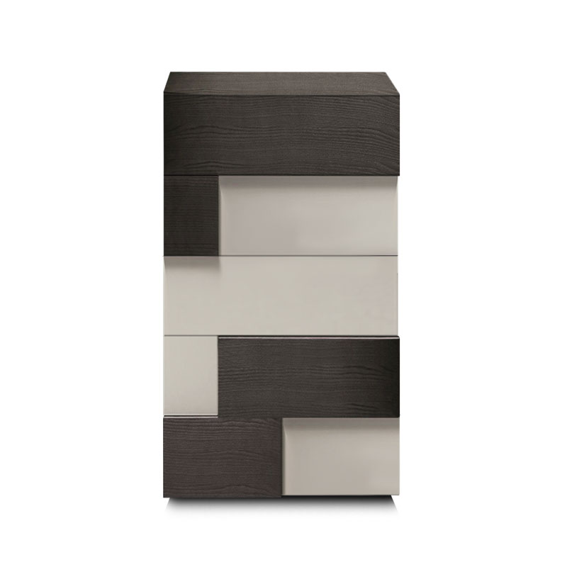 Olson and Baker Burnell Tallboy with Five Drawers by Olson and Baker - Designer & Contemporary Sofas, Furniture - Olson and Baker showcases original designs from authentic, designer brands. Buy contemporary furniture, lighting, storage, sofas & chairs at Olson + Baker.