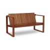 Carl Hansen BK12 Outdoor Two Seat Lounge Sofa without Cushion 1 Olson and Baker - Designer & Contemporary Sofas, Furniture - Olson and Baker showcases original designs from authentic, designer brands. Buy contemporary furniture, lighting, storage, sofas & chairs at Olson + Baker.