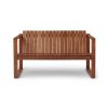 Carl Hansen BK12 Outdoor Two Seater Lounge Sofa by Olson and Baker - Designer & Contemporary Sofas, Furniture - Olson and Baker showcases original designs from authentic, designer brands. Buy contemporary furniture, lighting, storage, sofas & chairs at Olson + Baker.
