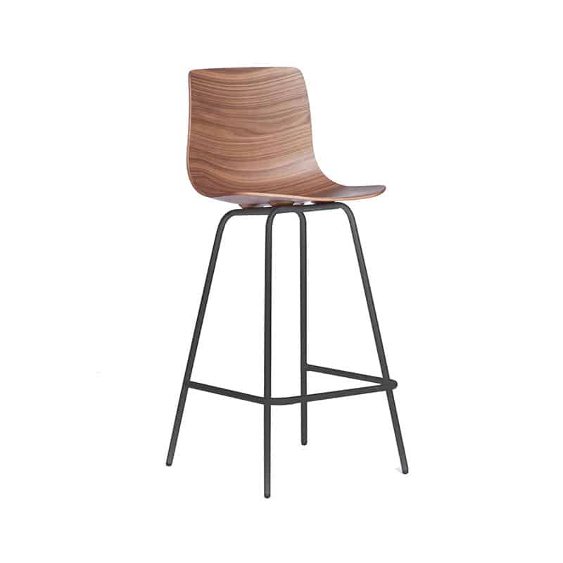 Case Furniture Loku Bar Stool with Tubular Base by Olson and Baker - Designer & Contemporary Sofas, Furniture - Olson and Baker showcases original designs from authentic, designer brands. Buy contemporary furniture, lighting, storage, sofas & chairs at Olson + Baker.