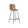Loku Counter Stool with Tubular Base by Olson and Baker - Designer & Contemporary Sofas, Furniture - Olson and Baker showcases original designs from authentic, designer brands. Buy contemporary furniture, lighting, storage, sofas & chairs at Olson + Baker.