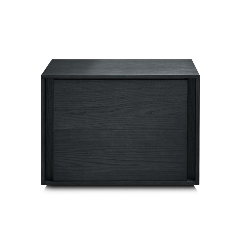 Olson and Baker Hodgkin Bedside Table with Two Drawers by Olson and Baker - Designer & Contemporary Sofas, Furniture - Olson and Baker showcases original designs from authentic, designer brands. Buy contemporary furniture, lighting, storage, sofas & chairs at Olson + Baker.