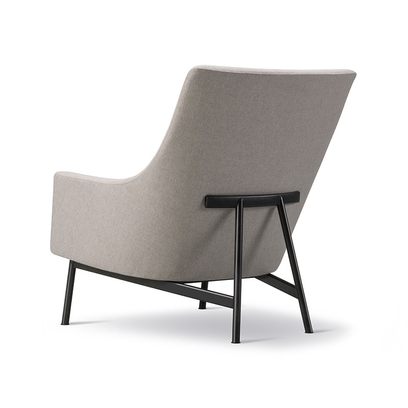 A-Chair Lounge Chair with Metal Base by Olson and Baker - Designer & Contemporary Sofas, Furniture - Olson and Baker showcases original designs from authentic, designer brands. Buy contemporary furniture, lighting, storage, sofas & chairs at Olson + Baker.