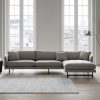 Fredericia Calmo 95 RH Chaise Sofa Lifeshot 02 Olson and Baker - Designer & Contemporary Sofas, Furniture - Olson and Baker showcases original designs from authentic, designer brands. Buy contemporary furniture, lighting, storage, sofas & chairs at Olson + Baker.