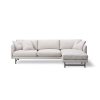 Fredericia Calmo 80 Three Seater Chaise Sofa by Olson and Baker - Designer & Contemporary Sofas, Furniture - Olson and Baker showcases original designs from authentic, designer brands. Buy contemporary furniture, lighting, storage, sofas & chairs at Olson + Baker.