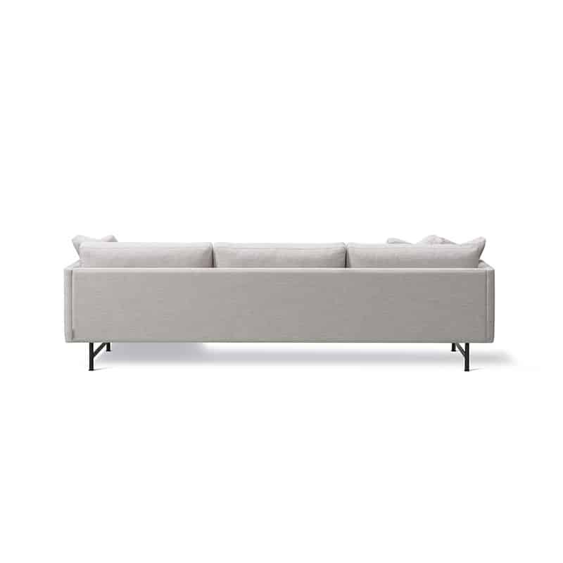 Fredericia Calmo 95 RH Chaise Sofa Sunniva 717 Black 03 Olson and Baker - Designer & Contemporary Sofas, Furniture - Olson and Baker showcases original designs from authentic, designer brands. Buy contemporary furniture, lighting, storage, sofas & chairs at Olson + Baker.
