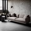Fredericia Calmo 95 Two Seat Sofa Lifeshot 01 Olson and Baker - Designer & Contemporary Sofas, Furniture - Olson and Baker showcases original designs from authentic, designer brands. Buy contemporary furniture, lighting, storage, sofas & chairs at Olson + Baker.