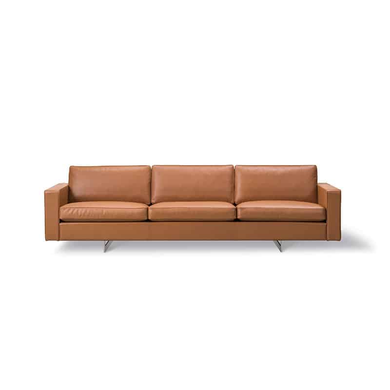 Fredericia Risom 65 Three Seat Sofa by Olson and Baker - Designer & Contemporary Sofas, Furniture - Olson and Baker showcases original designs from authentic, designer brands. Buy contemporary furniture, lighting, storage, sofas & chairs at Olson + Baker.