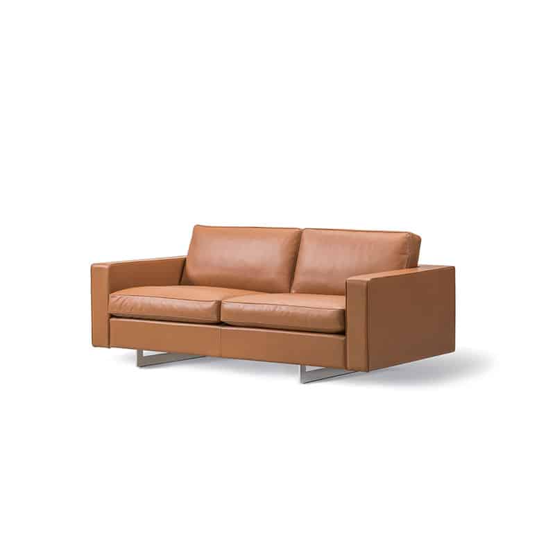 Fredericia Risom 65 Two Seat Sofa Fredericia 91 Nutshell 02 Olson and Baker - Designer & Contemporary Sofas, Furniture - Olson and Baker showcases original designs from authentic, designer brands. Buy contemporary furniture, lighting, storage, sofas & chairs at Olson + Baker.
