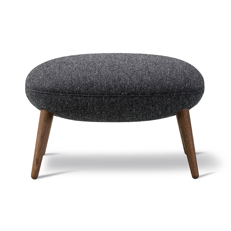 Fredericia Swoon Ottoman by Space Copenhagen Olson and Baker - Designer & Contemporary Sofas, Furniture - Olson and Baker showcases original designs from authentic, designer brands. Buy contemporary furniture, lighting, storage, sofas & chairs at Olson + Baker.