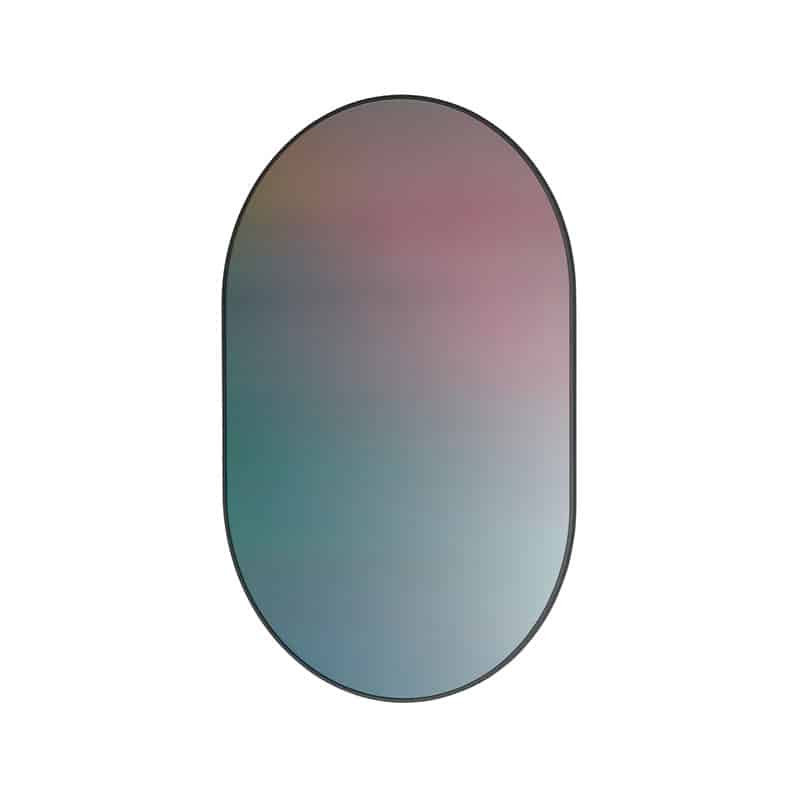Fritz Hansen Mirror Oval Mirror by Studio Roso Olson and Baker - Designer & Contemporary Sofas, Furniture - Olson and Baker showcases original designs from authentic, designer brands. Buy contemporary furniture, lighting, storage, sofas & chairs at Olson + Baker.