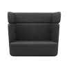 Softline Basket Sofa Two Seater High Backrest by Olson and Baker - Designer & Contemporary Sofas, Furniture - Olson and Baker showcases original designs from authentic, designer brands. Buy contemporary furniture, lighting, storage, sofas & chairs at Olson + Baker.