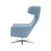 Softline Havana Wing Chair with Swivel Base 02 Olson and Baker - Designer & Contemporary Sofas, Furniture - Olson and Baker showcases original designs from authentic, designer brands. Buy contemporary furniture, lighting, storage, sofas & chairs at Olson + Baker.