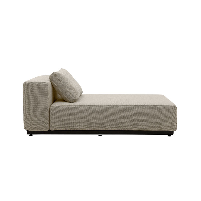 Softline Nevada Large Chaise Longue Modular Sofa Element by Busk+Hertzog Olson and Baker - Designer & Contemporary Sofas, Furniture - Olson and Baker showcases original designs from authentic, designer brands. Buy contemporary furniture, lighting, storage, sofas & chairs at Olson + Baker.