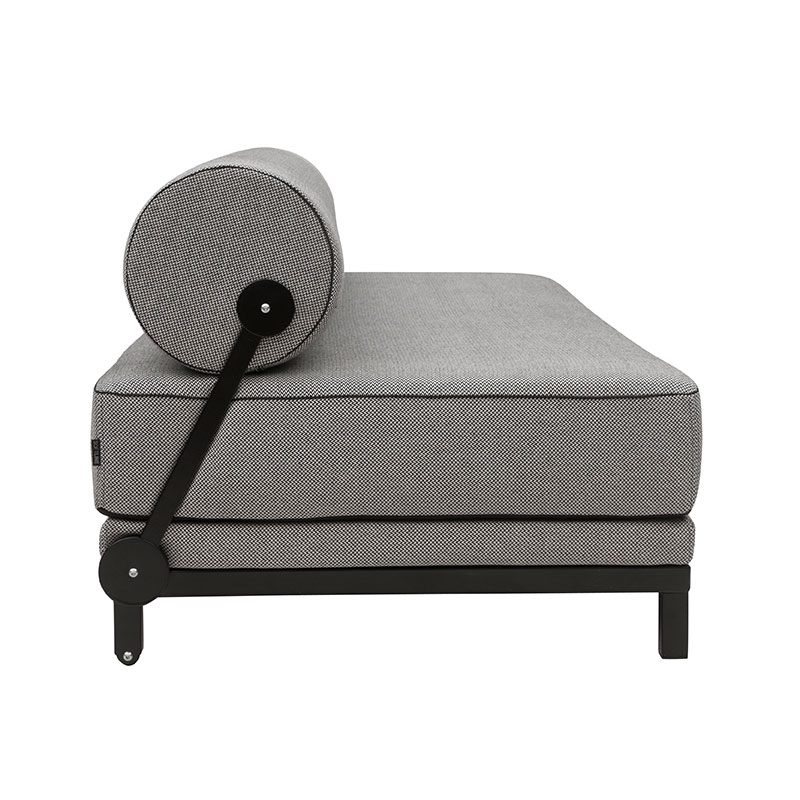 Softline Sleep Three Seat Sofa Bed 470 Cento Black 03 Olson and Baker - Designer & Contemporary Sofas, Furniture - Olson and Baker showcases original designs from authentic, designer brands. Buy contemporary furniture, lighting, storage, sofas & chairs at Olson + Baker.