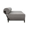 Softline Sleep Three Seat Sofa Bed 470 Cento Black 04 Olson and Baker - Designer & Contemporary Sofas, Furniture - Olson and Baker showcases original designs from authentic, designer brands. Buy contemporary furniture, lighting, storage, sofas & chairs at Olson + Baker.