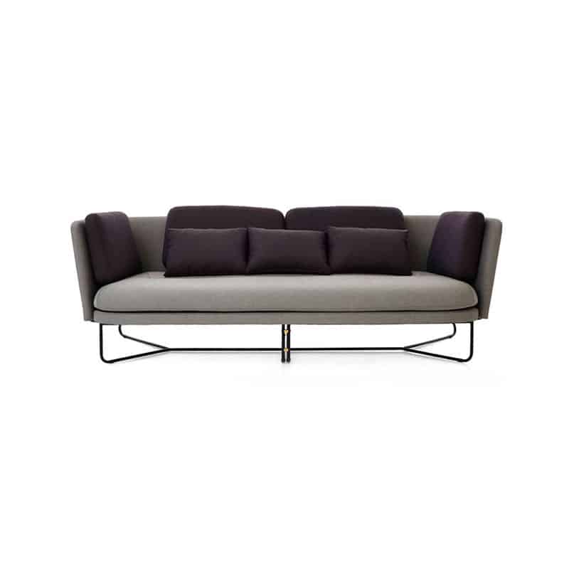 Stellar Works Chillax Three Seat Sofa by Nic Graham Olson and Baker - Designer & Contemporary Sofas, Furniture - Olson and Baker showcases original designs from authentic, designer brands. Buy contemporary furniture, lighting, storage, sofas & chairs at Olson + Baker.