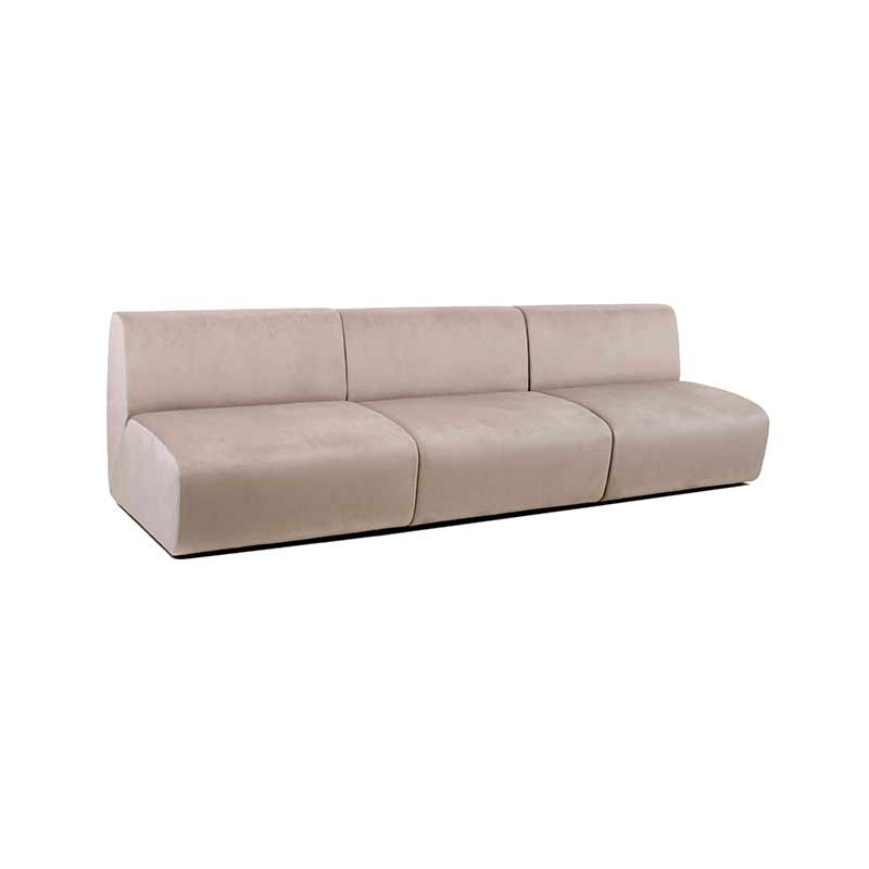 Stellar Works Infinity Straight Three Seat Modular Sofa by Space Copenhagen Olson and Baker - Designer & Contemporary Sofas, Furniture - Olson and Baker showcases original designs from authentic, designer brands. Buy contemporary furniture, lighting, storage, sofas & chairs at Olson + Baker.