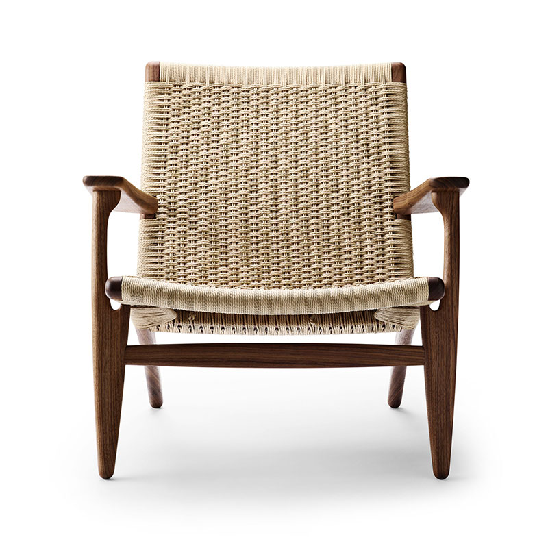 Carl Hansen CH25 Lounge Chair by Hans Wegner Olson and Baker - Designer & Contemporary Sofas, Furniture - Olson and Baker showcases original designs from authentic, designer brands. Buy contemporary furniture, lighting, storage, sofas & chairs at Olson + Baker.