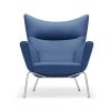 Carl Hansen CH445 Wing Lounge Chair by Olson and Baker - Designer & Contemporary Sofas, Furniture - Olson and Baker showcases original designs from authentic, designer brands. Buy contemporary furniture, lighting, storage, sofas & chairs at Olson + Baker.