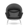 Carl Hansen CH468 Oculus Lounge Chair by Olson and Baker - Designer & Contemporary Sofas, Furniture - Olson and Baker showcases original designs from authentic, designer brands. Buy contemporary furniture, lighting, storage, sofas & chairs at Olson + Baker.