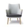 CH71 Lounge Chair with Loose Seat Cushion by Olson and Baker - Designer & Contemporary Sofas, Furniture - Olson and Baker showcases original designs from authentic, designer brands. Buy contemporary furniture, lighting, storage, sofas & chairs at Olson + Baker.