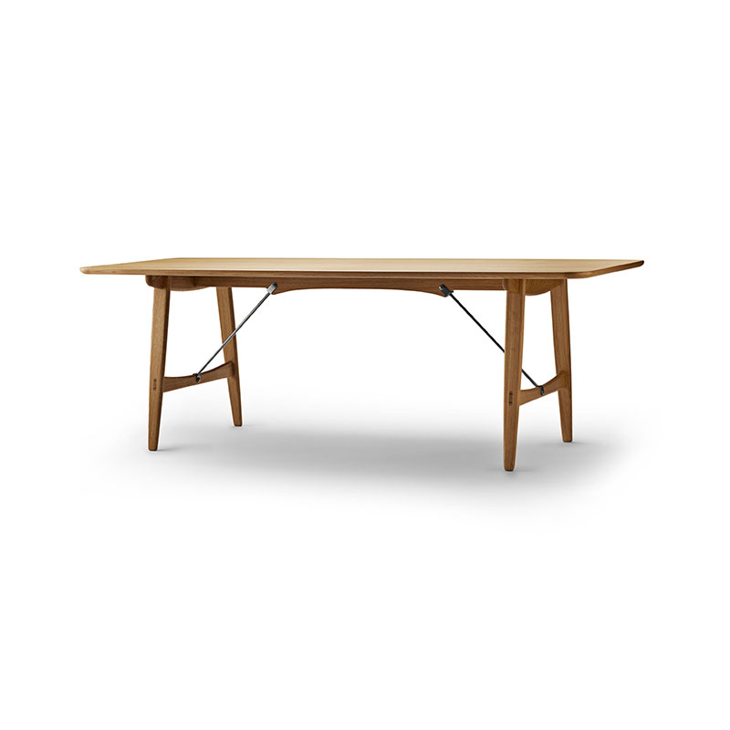 Carl Hansen BM1160 Hunting Dining Table by Olson and Baker - Designer & Contemporary Sofas, Furniture - Olson and Baker showcases original designs from authentic, designer brands. Buy contemporary furniture, lighting, storage, sofas & chairs at Olson + Baker.