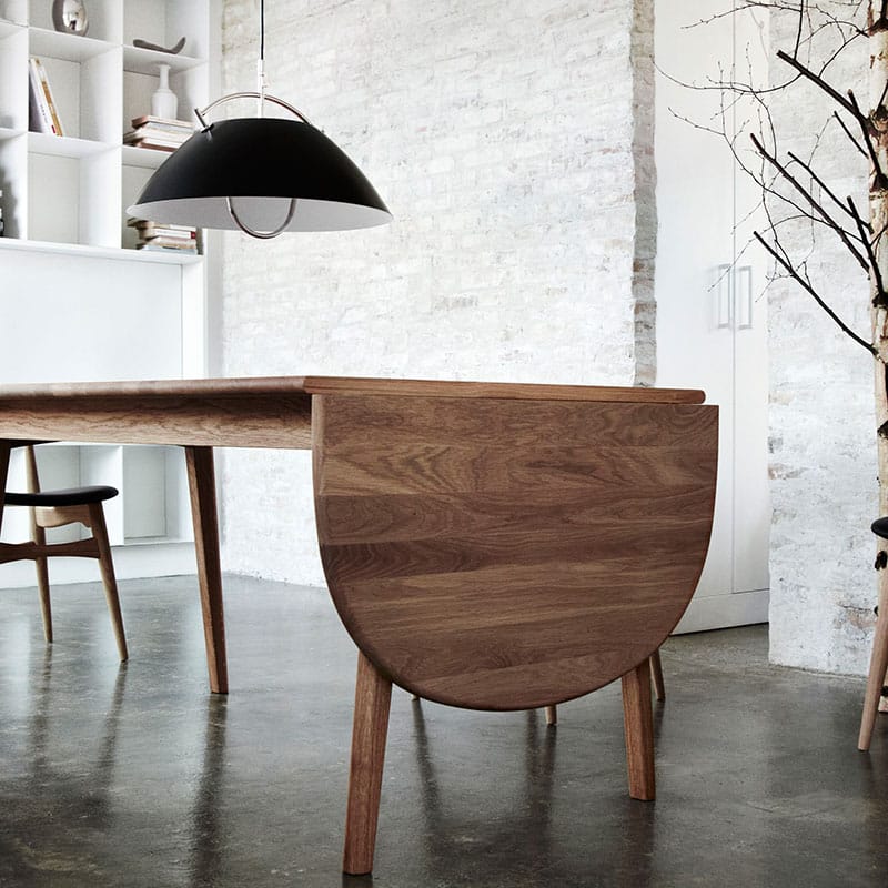 Carl Hansen CH006 Dining Table by CH006 Dining Table life 2 Olson and Baker - Designer & Contemporary Sofas, Furniture - Olson and Baker showcases original designs from authentic, designer brands. Buy contemporary furniture, lighting, storage, sofas & chairs at Olson + Baker.