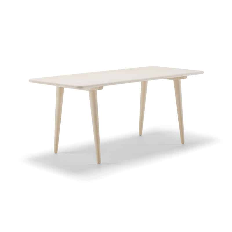 Carl Hansen CH011 Coffee Table by Hans Wegner in Soaped Oak 2 Olson and Baker - Designer & Contemporary Sofas, Furniture - Olson and Baker showcases original designs from authentic, designer brands. Buy contemporary furniture, lighting, storage, sofas & chairs at Olson + Baker.