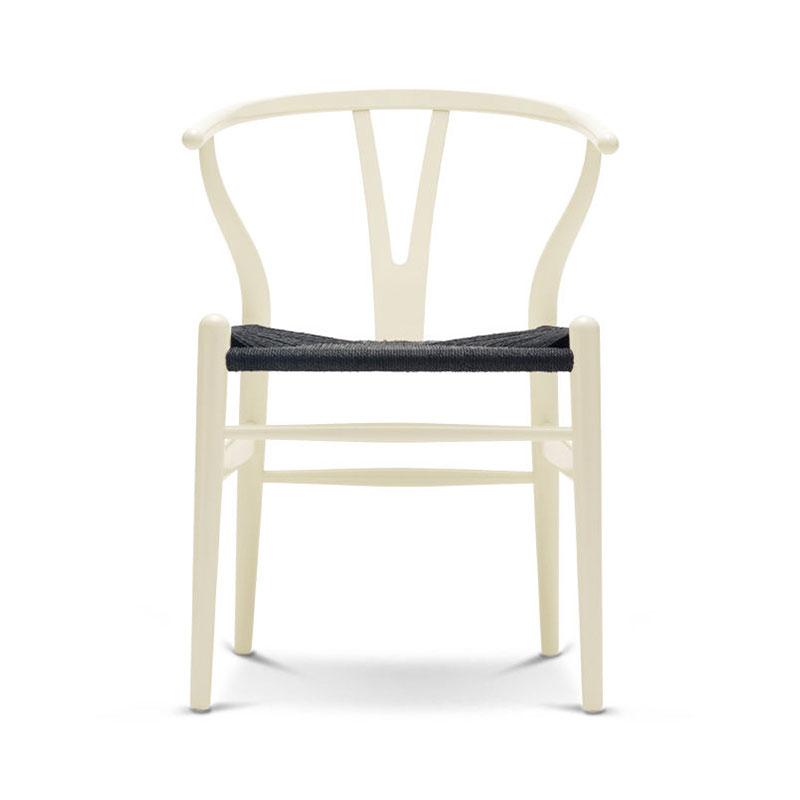 Carl Hansen CH24 Wishbone Chair Painted Frame by Olson and Baker - Designer & Contemporary Sofas, Furniture - Olson and Baker showcases original designs from authentic, designer brands. Buy contemporary furniture, lighting, storage, sofas & chairs at Olson + Baker.