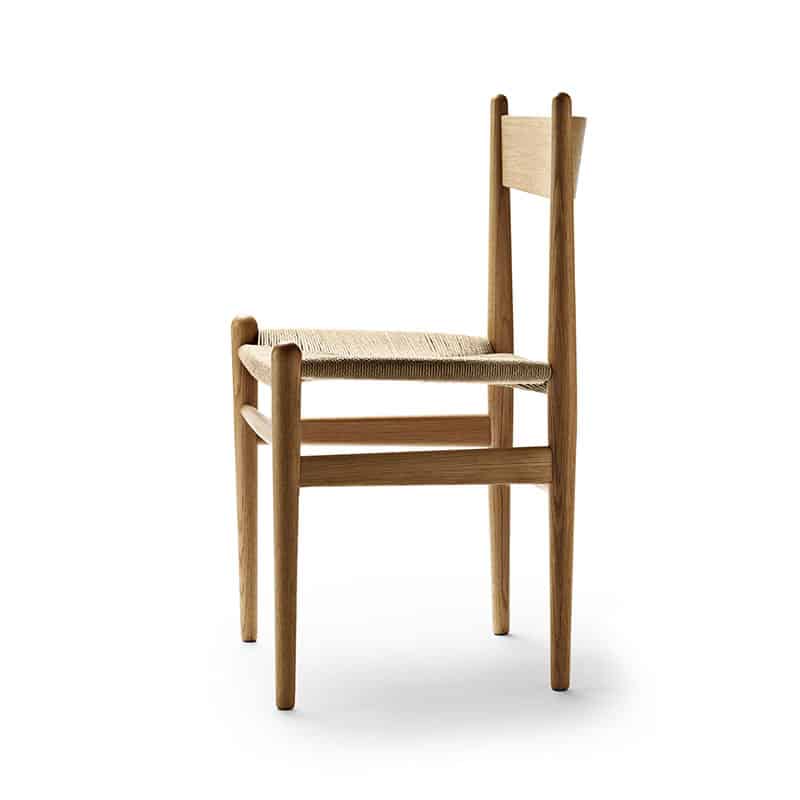 Carl Hansen CH36 Chair Oiled Oak and Natural Paper Cord 3 Olson and Baker - Designer & Contemporary Sofas, Furniture - Olson and Baker showcases original designs from authentic, designer brands. Buy contemporary furniture, lighting, storage, sofas & chairs at Olson + Baker.