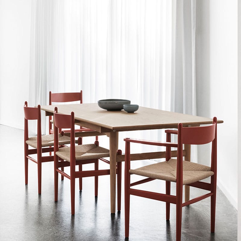 Carl Hansen CH36 Chair life 1 Olson and Baker - Designer & Contemporary Sofas, Furniture - Olson and Baker showcases original designs from authentic, designer brands. Buy contemporary furniture, lighting, storage, sofas & chairs at Olson + Baker.