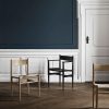 Carl Hansen CH36 Chair life 2 Olson and Baker - Designer & Contemporary Sofas, Furniture - Olson and Baker showcases original designs from authentic, designer brands. Buy contemporary furniture, lighting, storage, sofas & chairs at Olson + Baker.