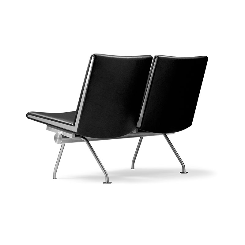 Carl Hansen CH401 Lounge Chair by Hans Wegner Thor 301 Leather 2 Olson and Baker - Designer & Contemporary Sofas, Furniture - Olson and Baker showcases original designs from authentic, designer brands. Buy contemporary furniture, lighting, storage, sofas & chairs at Olson + Baker.
