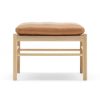 Carl Hansen OW149F Colonial Footstool by Olson and Baker - Designer & Contemporary Sofas, Furniture - Olson and Baker showcases original designs from authentic, designer brands. Buy contemporary furniture, lighting, storage, sofas & chairs at Olson + Baker.