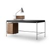 AJ52 Society Desk by Olson and Baker - Designer & Contemporary Sofas, Furniture - Olson and Baker showcases original designs from authentic, designer brands. Buy contemporary furniture, lighting, storage, sofas & chairs at Olson + Baker.