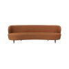 Gubi Stay Sofa Oval Wooden Legs by Olson and Baker - Designer & Contemporary Sofas, Furniture - Olson and Baker showcases original designs from authentic, designer brands. Buy contemporary furniture, lighting, storage, sofas & chairs at Olson + Baker.