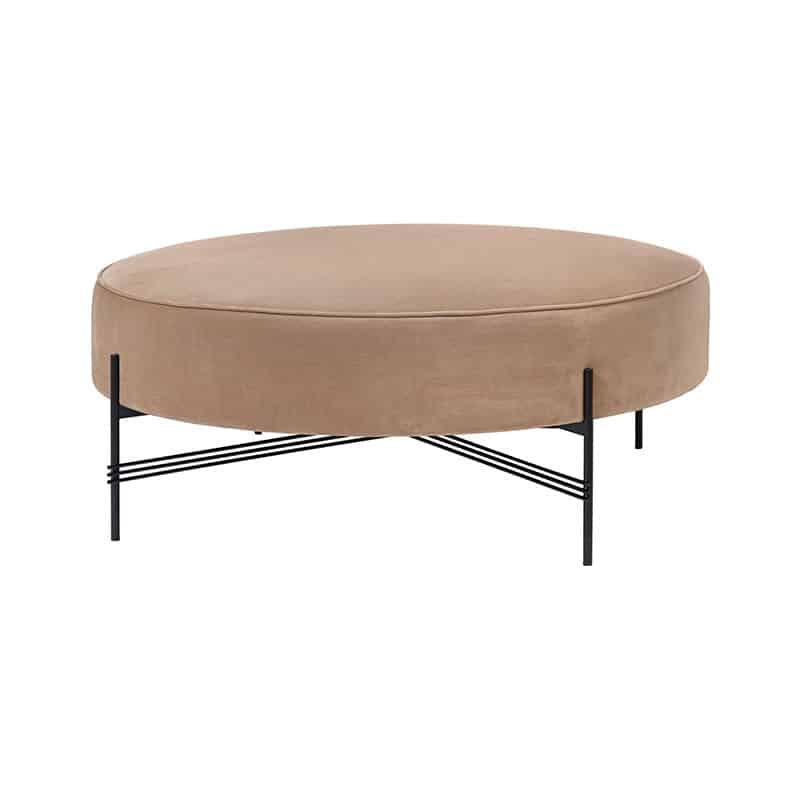 Gubi TS Pouffe Round by Olson and Baker - Designer & Contemporary Sofas, Furniture - Olson and Baker showcases original designs from authentic, designer brands. Buy contemporary furniture, lighting, storage, sofas & chairs at Olson + Baker.