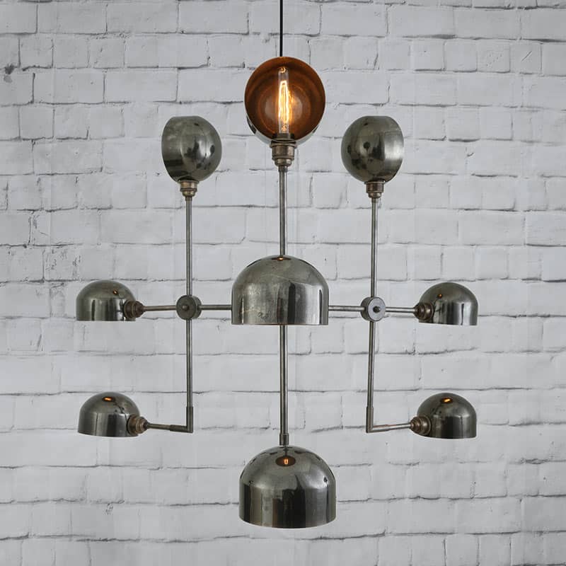 Mullan_Lighting_Comala_Chandelier_by_Mullan_Lighting_Antique_Silver_5 Olson and Baker - Designer & Contemporary Sofas, Furniture - Olson and Baker showcases original designs from authentic, designer brands. Buy contemporary furniture, lighting, storage, sofas & chairs at Olson + Baker.