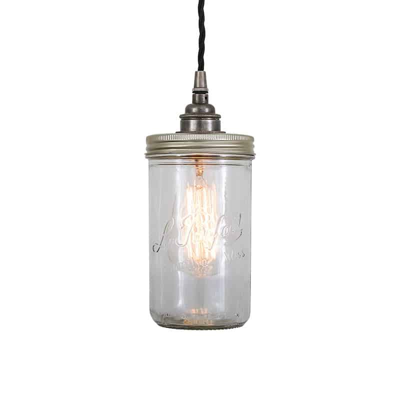 Jam Jar Pendant Light by Olson and Baker - Designer & Contemporary Sofas, Furniture - Olson and Baker showcases original designs from authentic, designer brands. Buy contemporary furniture, lighting, storage, sofas & chairs at Olson + Baker.