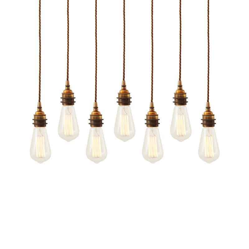 Mullan Lighting Lome Cluster of Seven Chandelier by Mullan Lighting Olson and Baker - Designer & Contemporary Sofas, Furniture - Olson and Baker showcases original designs from authentic, designer brands. Buy contemporary furniture, lighting, storage, sofas & chairs at Olson + Baker.