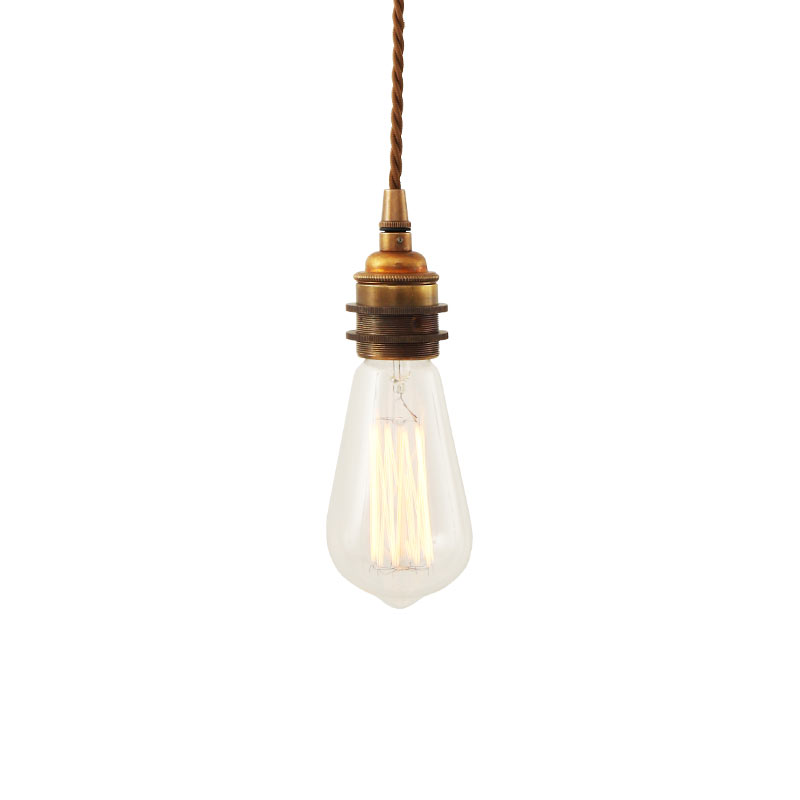 Mullan_Lighting_Lome_Pendant_by_Mullan_Lighting_Antique_Brass_2 Olson and Baker - Designer & Contemporary Sofas, Furniture - Olson and Baker showcases original designs from authentic, designer brands. Buy contemporary furniture, lighting, storage, sofas & chairs at Olson + Baker.