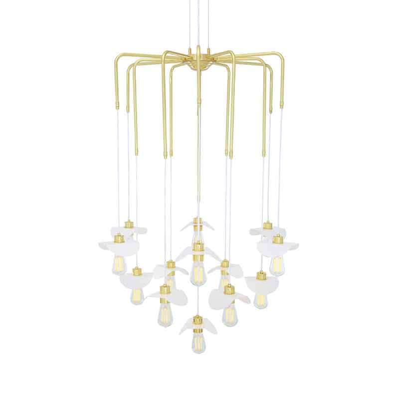 Mullan_Lighting_Madaba_Chandelier_by_Mullan_Lighting_Polished_Brass_1 Olson and Baker - Designer & Contemporary Sofas, Furniture - Olson and Baker showcases original designs from authentic, designer brands. Buy contemporary furniture, lighting, storage, sofas & chairs at Olson + Baker.